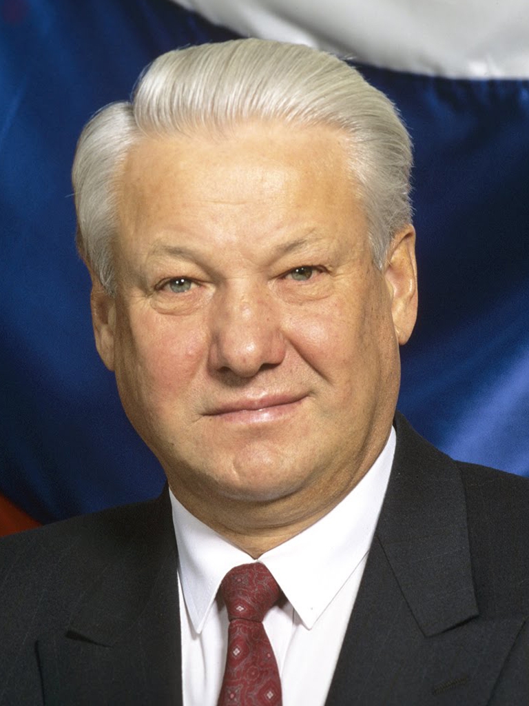 auteur Boris Eltsin de la citation Le plus important est que Milosevic ait accepté de s'asseoir à la table de négociation avec les Albanais du Kosovo.