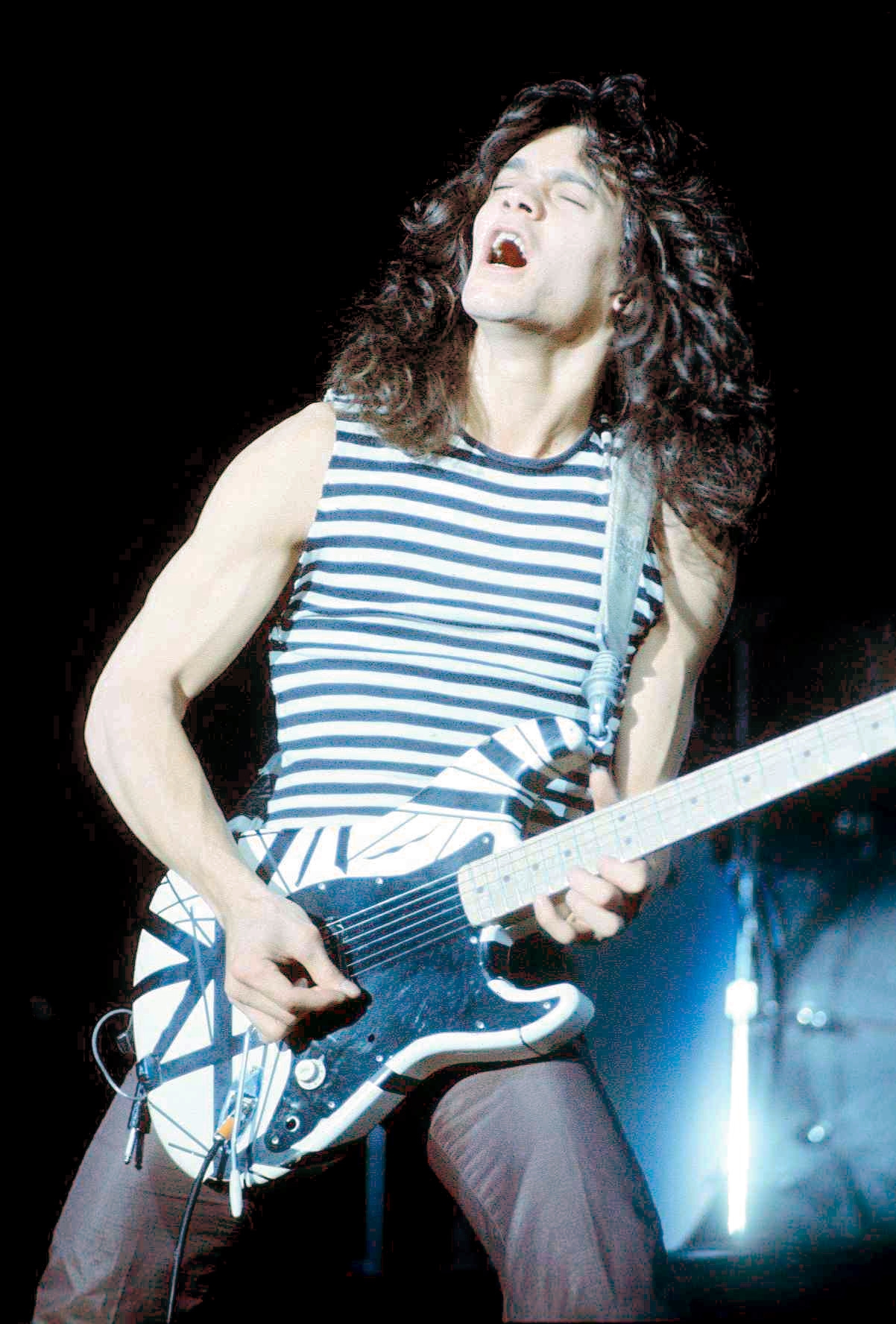 auteur Eddie Van Halen de la citation Les frettes en acier inoxydable étaient une percée majeure, en raison de la quantité de jeu et de pliage que je fais. Je dois faire refaire mes guitares tous les deux mois.