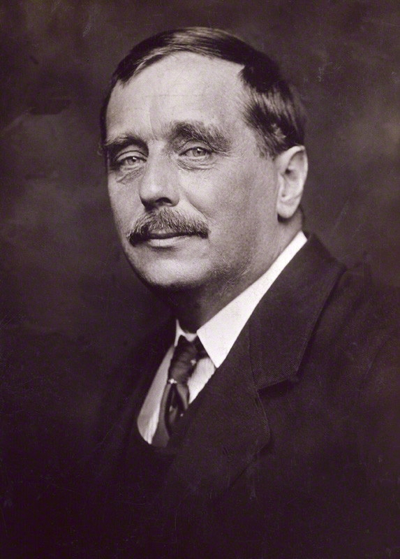 auteur H. G. Wells de la citation L'indignation morale est de la jalousie avec une auréole.